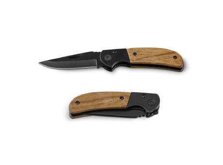 SPLIT. Taschenmesser aus Edelstahl und Holz