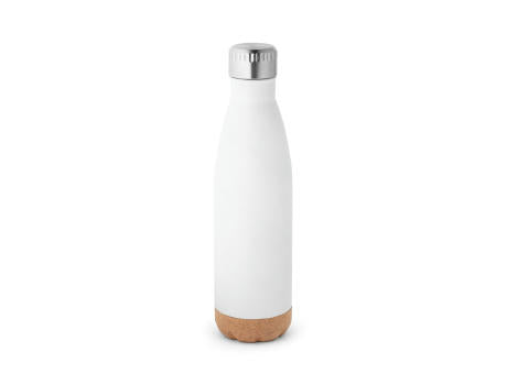 SOLBERG. Thermosflasche aus Edelstahl und Korkboden, 560 ml