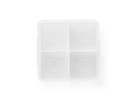 GLACIER. Set mit wiederverwendbaren Würfeln aus rostfreiem Stahl