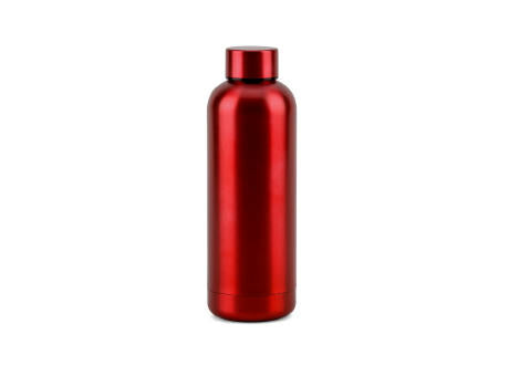 ODIN METTALIC. Flasche aus 90% recyceltem Edelstahl 550 mL