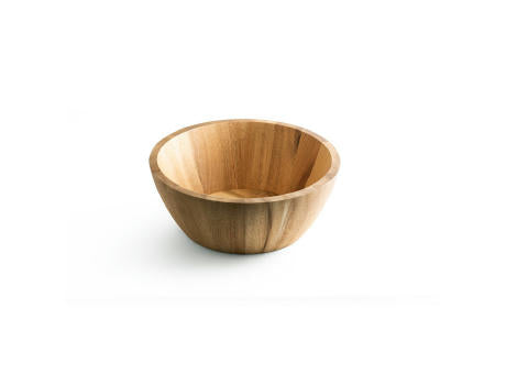 SAGE. Salatschüssel aus Cassiaholz