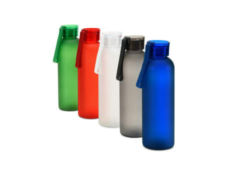 RIO rPET. Trinkflasche (600ml) aus recyceltem PET (100 % rPET) mit matter Oberfläche