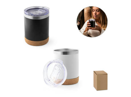 SOLBERG TUMBLER. Reisebecher aus Edelstahl, 400 ml