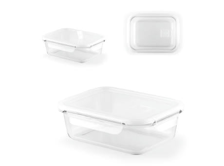 QUORIN. Lunchbox. Hermetische Box aus Borosilikatglas (1000ml)