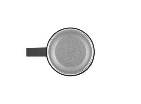COMANECI. Doppelwandige Edelstahlflasche (90% recycelt) mit matter Oberfläche 490 ml