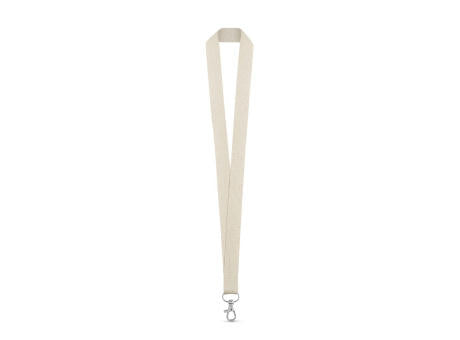 HEATHROW. Lanyard aus 100% Baumwolle