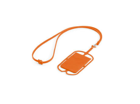 NICOLAUS. Kartenetui mit Smartphone-Halter