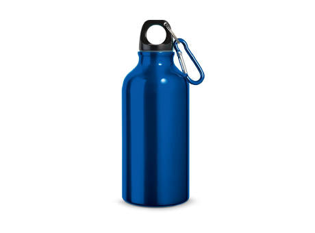 LANDSCAPE S. Aluminium-Sportflasche mit Karabiner 400 ml