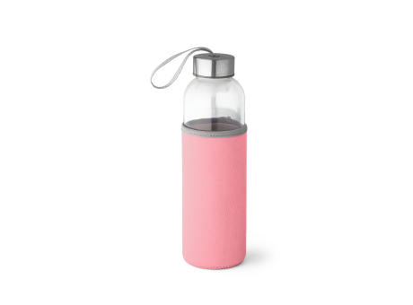 RAISE. Glas und Edelstahl Sportflasche 520 mL