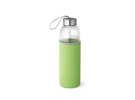 RAISE. Glas und Edelstahl Sportflasche 520 mL