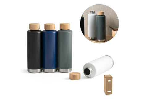 NORRE BOTTLE. Isolierflasche aus Edelstahl (36% recycelt) (640 mL)