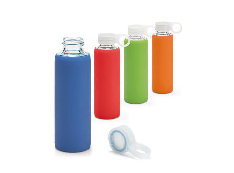 DHABI. Sportflasche aus Borosilikatglas 380 mL