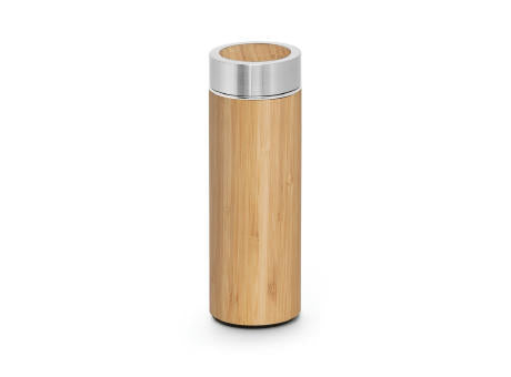 NATUREL. Isolierkanne aus Bambus und Edelstahl (90% recycelt) (430 mL)