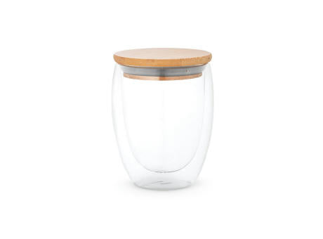 ECUADOR L. Reisebecher aus Borosilikatglas 350 ml