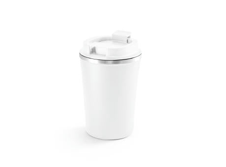 PHELPS. Reisebecher aus Edelstahl und PP 470 ml