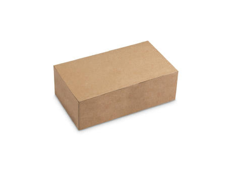 PORTOBELLO. Lunchbox. Hermetische Dose aus Borosilikatglas und Bambusdeckel 1000 mL