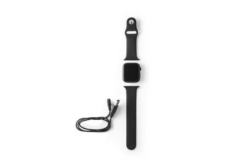 WILES. Smartwatch mit 1.85"-Bildschirm, IPX4, 3 Tage Akkulaufzeit und Silikonarmband