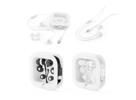 PRESLEY. In-Ear Kopfhörer mit 1.2 Meter langem USB-C-Kabel und integriertem Mikrofon aus ABS