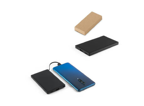 WIGNER. Powerbank 4'000 mAh aus Recyceltes ABS (100% rABS)