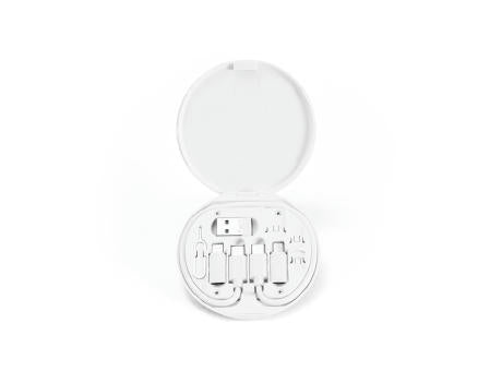 SYSTROM. Superschnelles Ladekabel und Adapter-Set aus Recyceltes ABS (100% rABS)