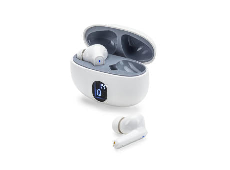 CAETANO. Wireless Earphones aus Recyceltes ABS (100% rABS) mit 4 Stunden Akkulaufzeit