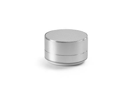 FLOREY. Lautsprecher 3W mit 3 Stunden Akkulaufzeit recyceltem Aluminium (100% rAL) und Recyceltes ABS (100% rABS)