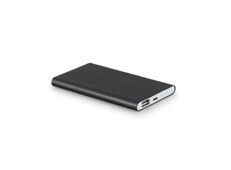 MARCET. Powerbank Slim 4'000 mAh aus 70 % recyceltes ABS (70% rABS) und 30 % recyceltes Aluminium (30% rAL)