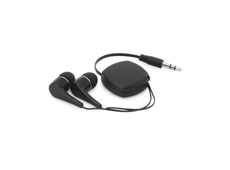 PINEL. In-Ear Kopfhörer mit ausziehbarem 0.75 Meter Kabel aus ABS