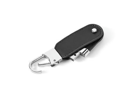 BRAGG 8GB. USB-Speicher mit 8GB und Karabinerclip aus PU