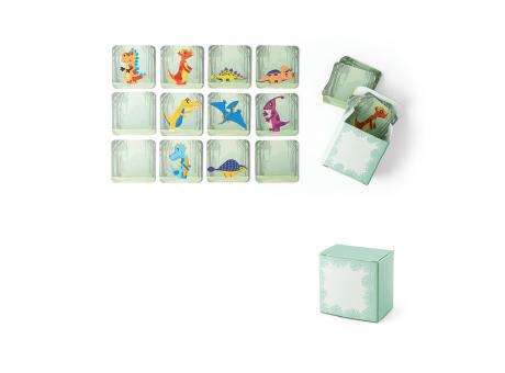 TRICERATOPS. Memory-Spiel mit 20 Teilen