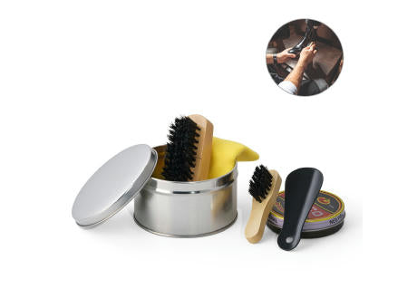 COBB. Schuhputz-Set 6-teilig bestehend