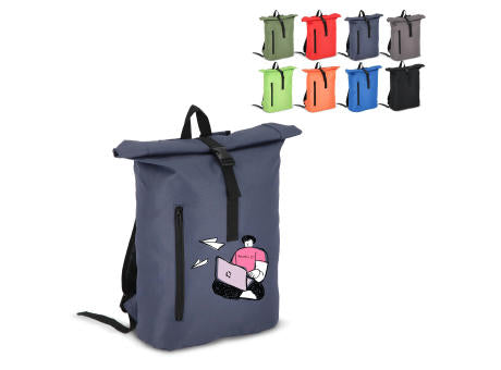 R-PET 600D Rolltop-Rucksack 20L