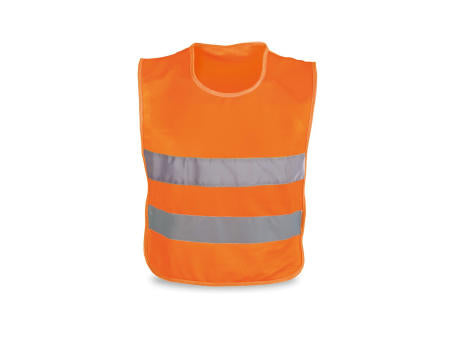 MIKE. Kinder Reflektorweste aus 100% Polyester