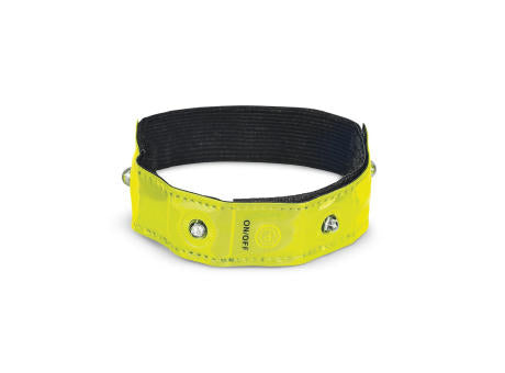 VISIBLE. Armband, reflektierend mit 4 roten LEDs