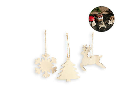 FLAKE. Weihnachtsfiguren zum Aufhängen