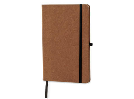 Hardcover-Notizbuch mit Einband aus recycelten Leder DIN A5