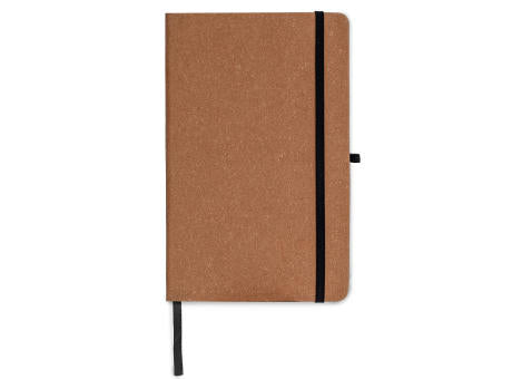 Hardcover-Notizbuch mit Einband aus recycelten Leder DIN A5