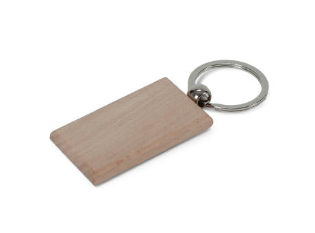 Schlüsselring Holz rechteckig