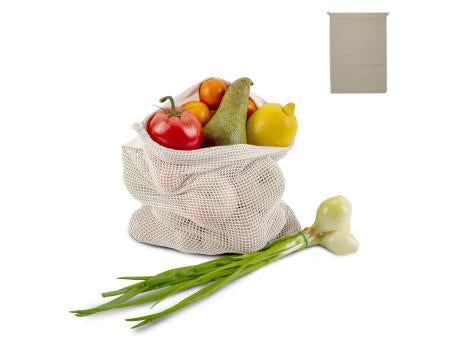 Wiederverwendbare Lebensmitteltasche OEKO-TEX® Baumwolle 30x40cm