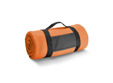 THORPE. Fleecedecke (180 g/m²) mit abnehmbarem Griff