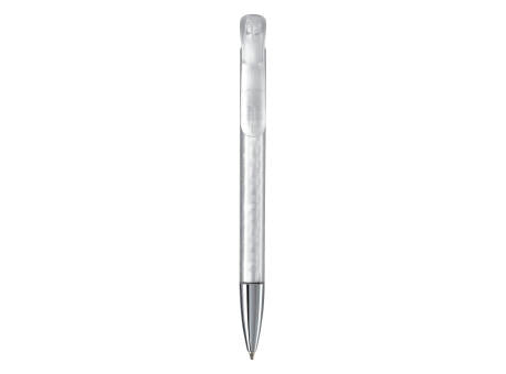Kugelschreiber Atlas Transparent mit Metallspitze