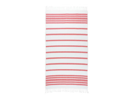 SARDENHA. Strandtuch aus Baumwolle (70% recycelt) und Polyester (30% recycelt) (180 g/m²)