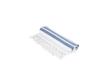 SARDENHA. Strandtuch aus Baumwolle (70% recycelt) und Polyester (30% recycelt) (180 g/m²)