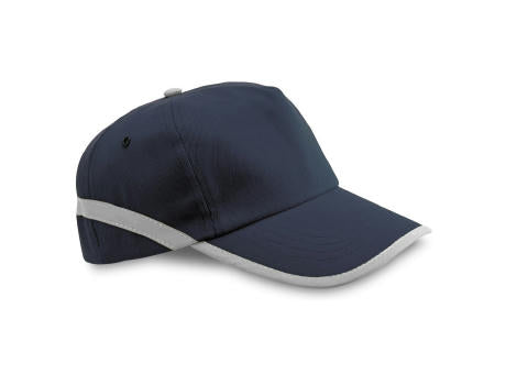 JONES. Kappe aus Polyester (160 g/m²) mit Reflektorelementen