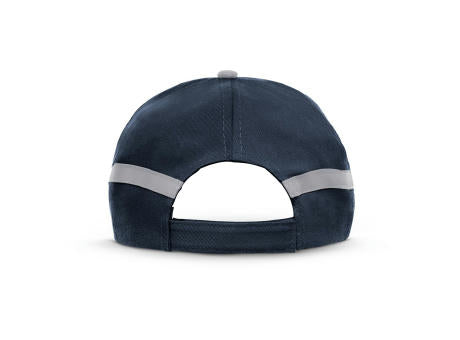 JONES. Kappe aus Polyester (160 g/m²) mit Reflektorelementen