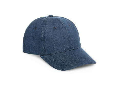 PHOEBE. Mütze aus Denim, Baumwolle und Polyester (300 g/m²)