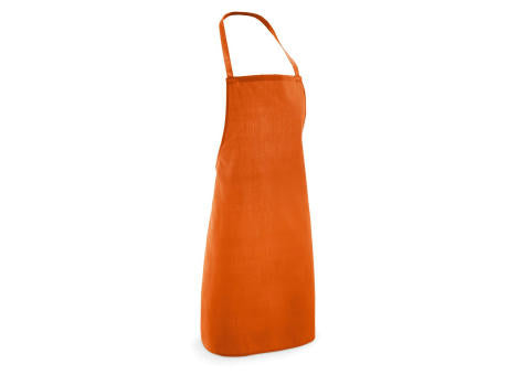 CURRY. Schürze aus Baumwolle und Polyester (180 g/m²)