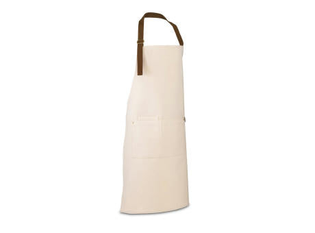 HOLM. Schürze aus 100% Canvas-Baumwolle (320 g/m²) mit Metalldetails