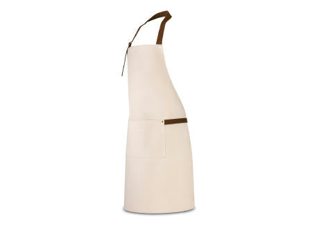 HOLM. Schürze aus 100% Canvas-Baumwolle (320 g/m²) mit Metalldetails