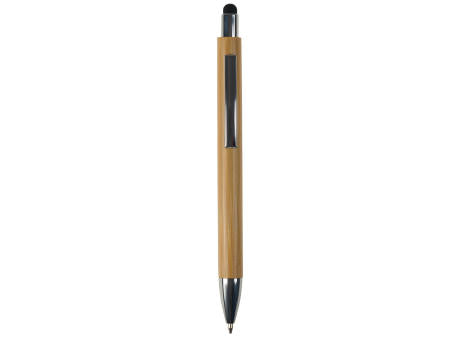 Bambus Kugelschreiber New York mit Touchpen
